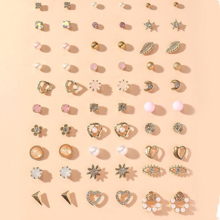 Earring set with gold accents Kalsten