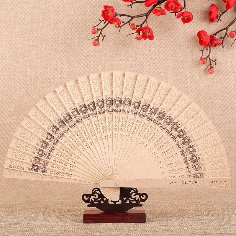 Women's handcrafted fan Kalsten