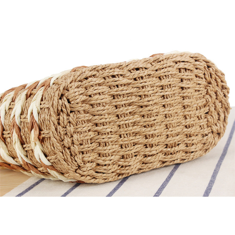 Braided Designer Handbag with Removable Shoulder Strap Kalsten