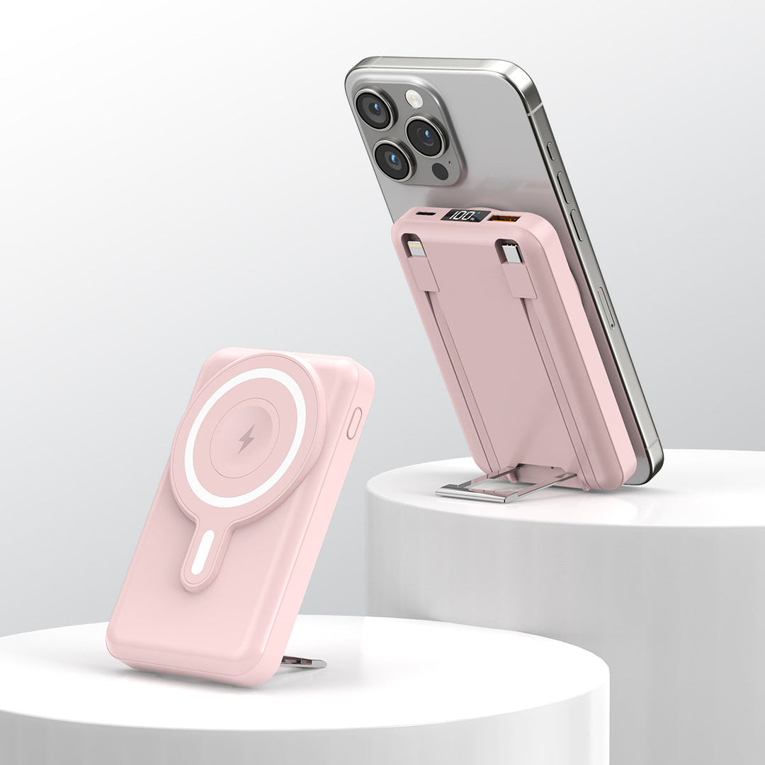 Portable Magnetic Power Bank with Stand Kalsten