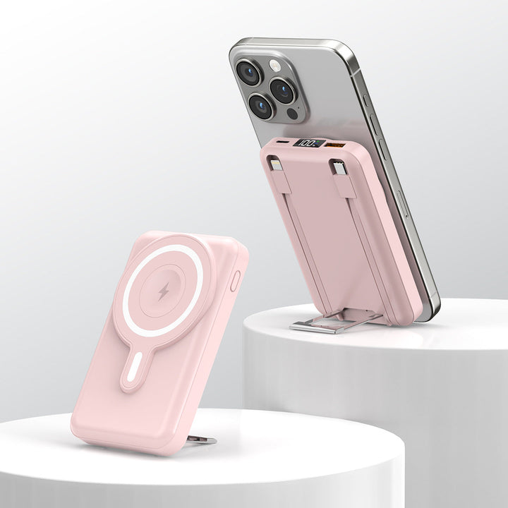 Portable Magnetic Power Bank with Stand Kalsten