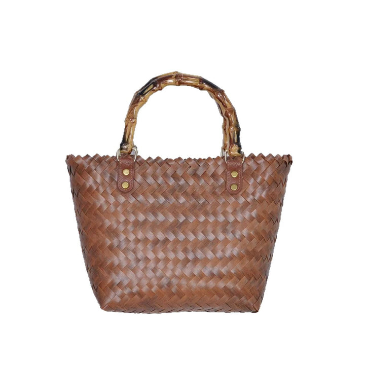 Braided tote bag with ergonomic handles Kalsten