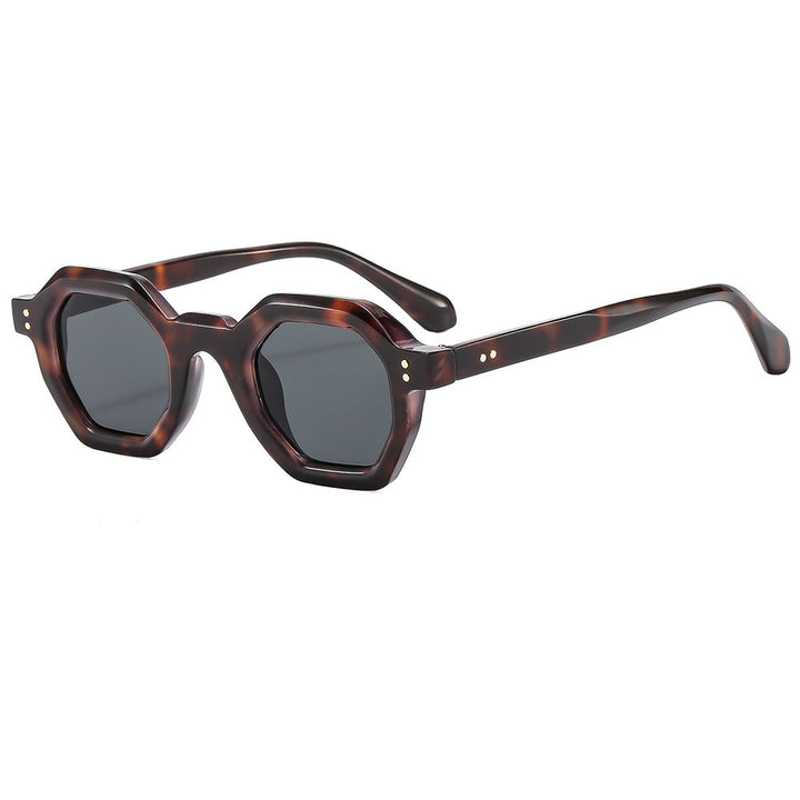 Women’s geometric sunglasses with distinctive design and protective UV filter Kalsten