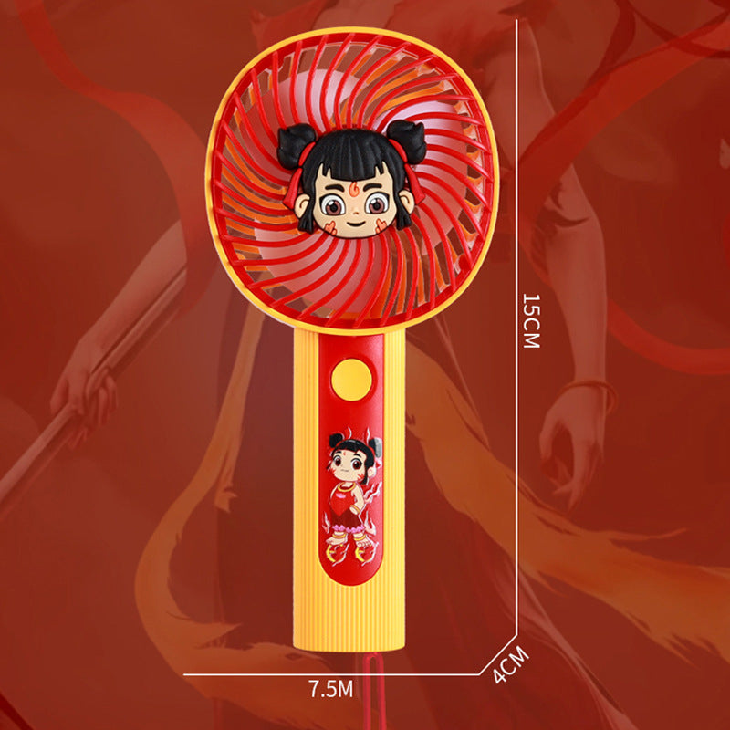 Women's portable handheld fan with cute cartoon design Kalsten