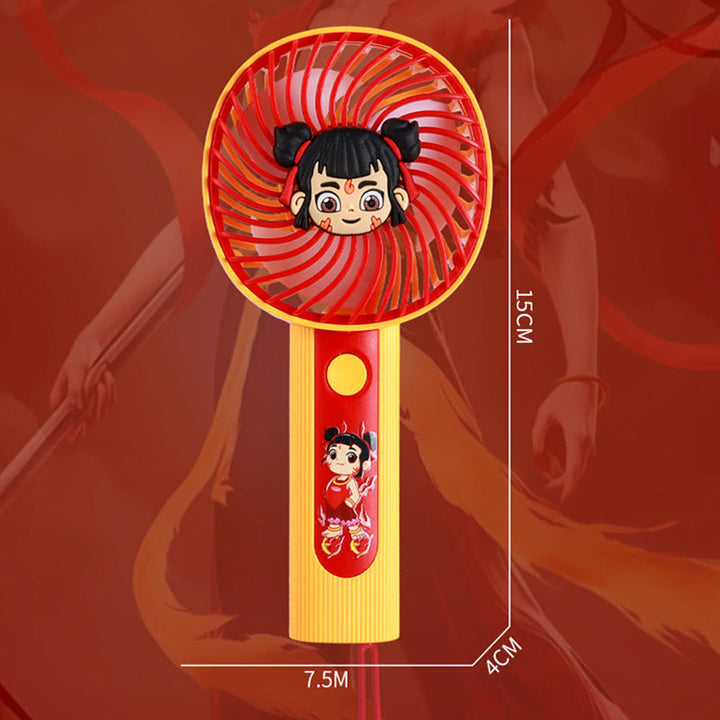 Women's portable handheld fan with cute cartoon design Kalsten