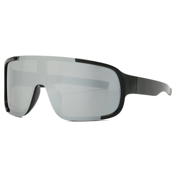 Women's sporty UV protection sunglasses with wide, aerodynamic shape Kalsten