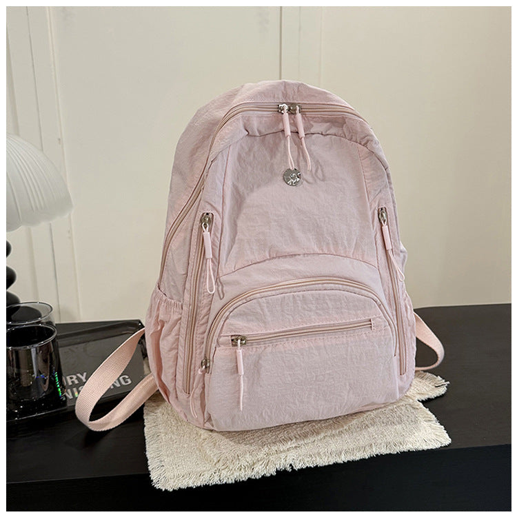 Multi-Compartment Casual Hiking School Backpack