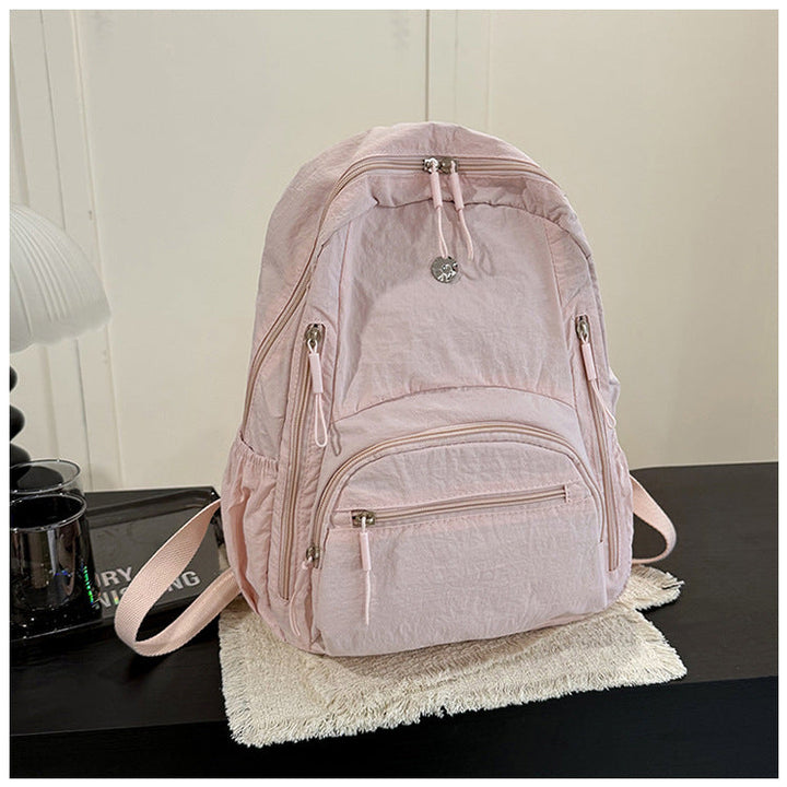 Multi-Compartment Casual Hiking School Backpack