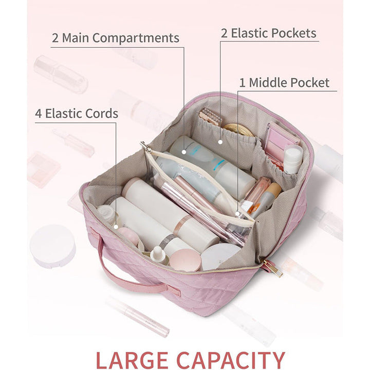 Cosmetic case with versatile compartments Kalsten