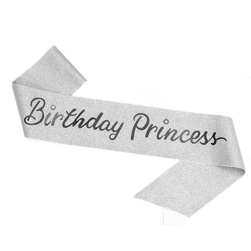 Women's Glittering Birthday Sash Kalsten