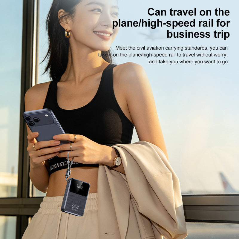 Portable power bank with intelligent fast charging function and digital display Kalsten