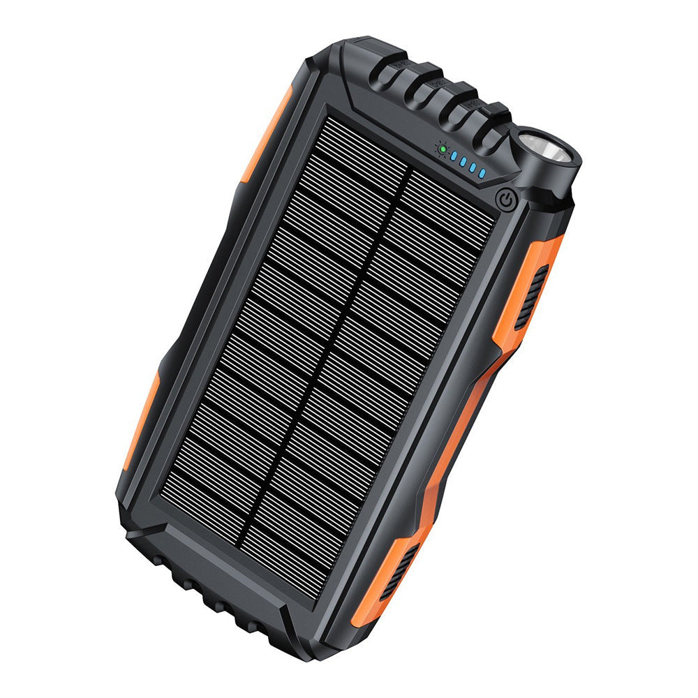 Robust Solar Power Bank with LED Flashlight Kalsten