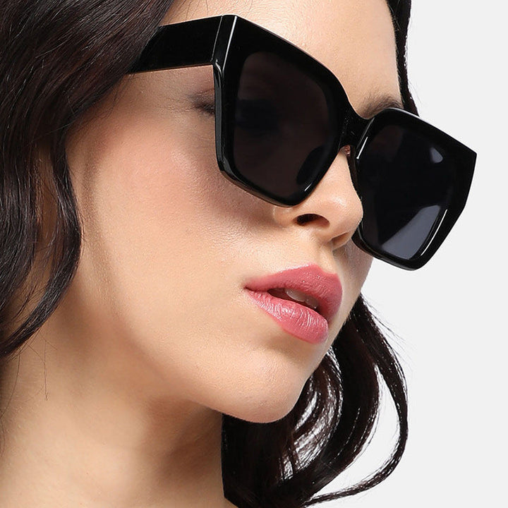 Women's geometric glasses in stylish tortoiseshell pattern Kalsten