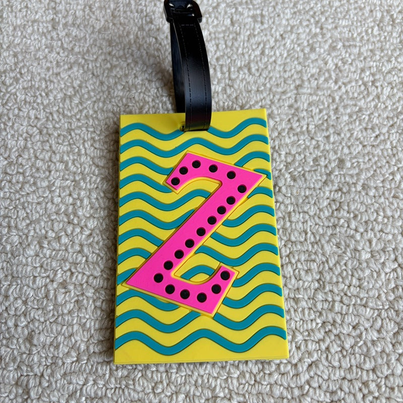 Customized Monogram Luggage Tag Kalsten