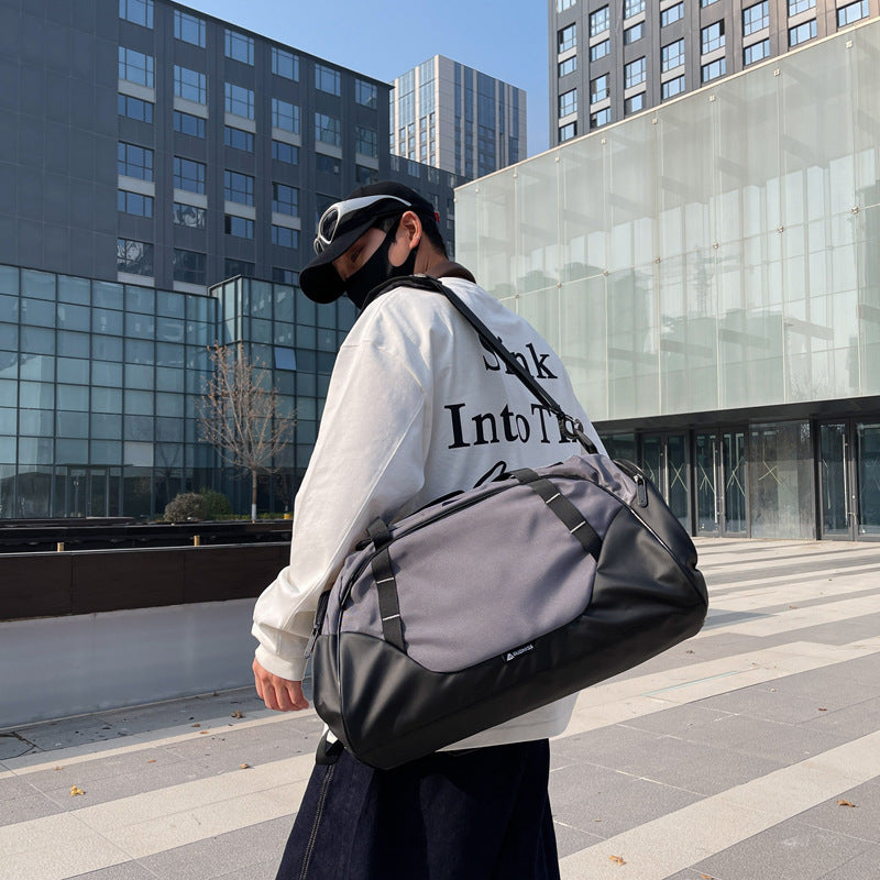 Sporty Weekend Duffel Bag with Multifunctional Compartments Kalsten