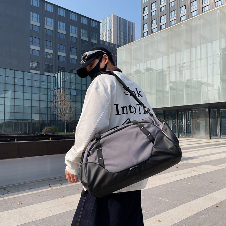 Sporty Weekend Duffel Bag with Multifunctional Compartments Kalsten
