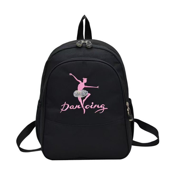 Ballerina-Themed Embroidered Backpack Kalsten