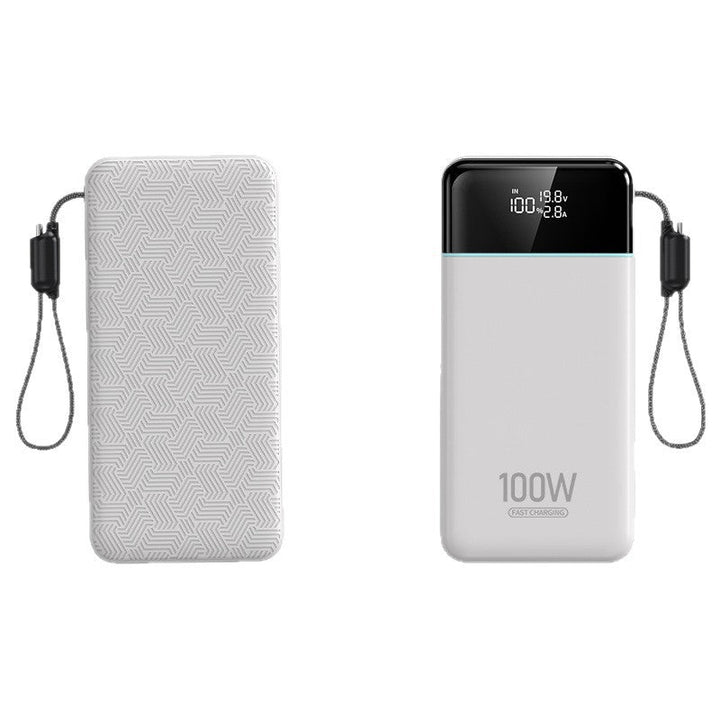 Powerful power bank with Intelligent Usb-C fast charging and digital charge level indicator Kalsten