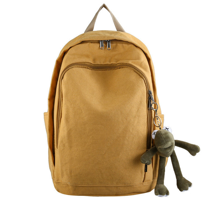 Casual Canvas School Backpack Kalsten