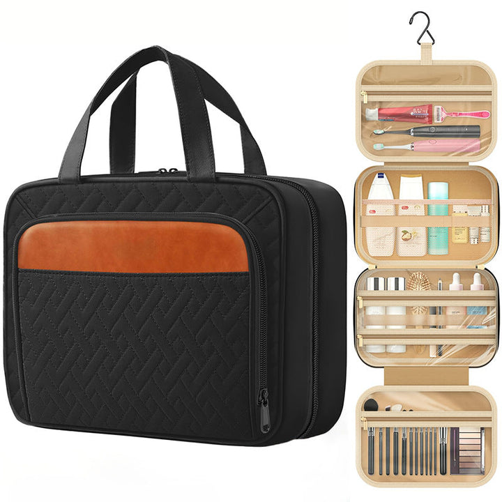 Cosmetic Organizer Bag with Intelligent Interior Layout Kalsten