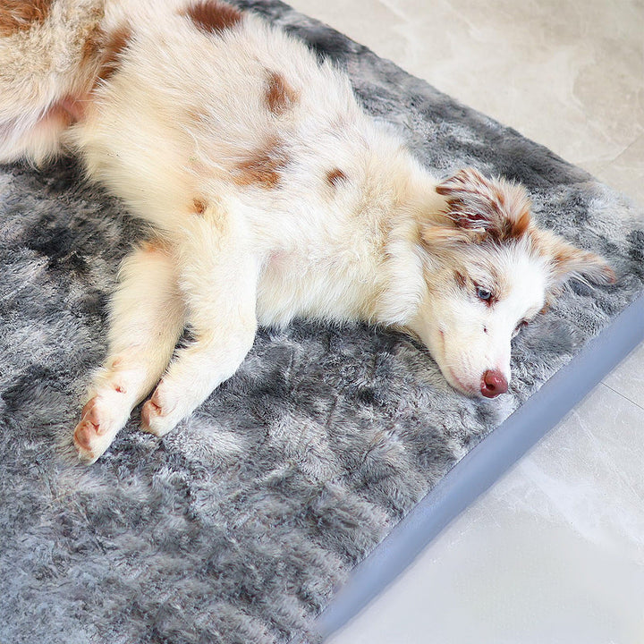 Luxurious Plush Pet Resting Cushion Dog Bed