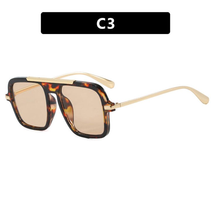 Women's square sunglasses with luxurious metal frame and sturdy lenses Kalsten