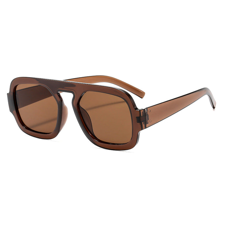 Men's Bold Retro-Inspired Square Sunglasses Kalsten