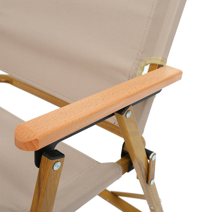 Folding chair with ergonomic backrest and stable frame Kalsten