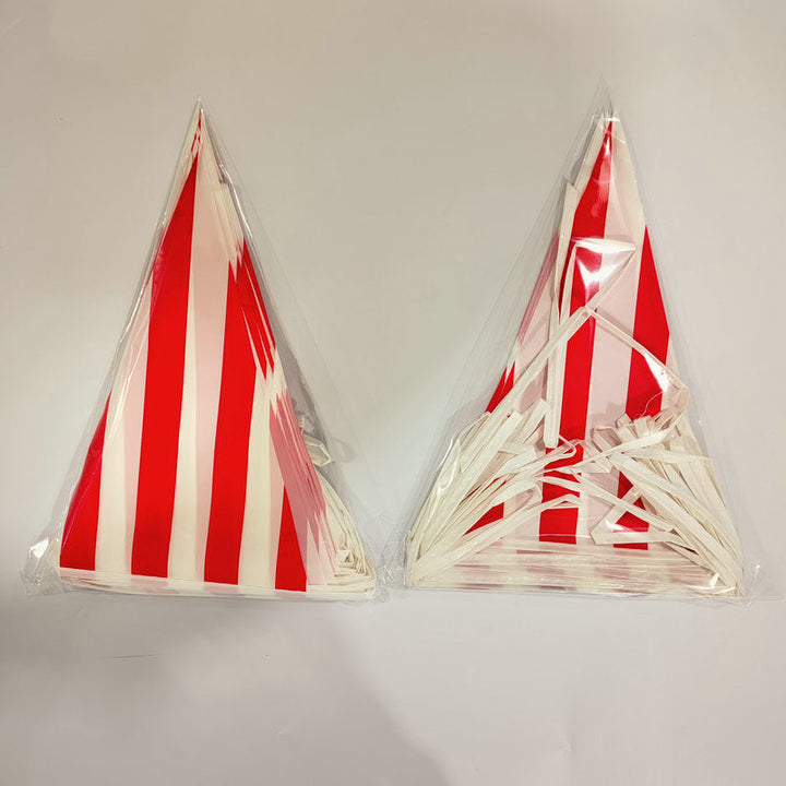 Unisex nan robust Outdoor Pennant String made of polyester with star field and pointed pendants Kalsten