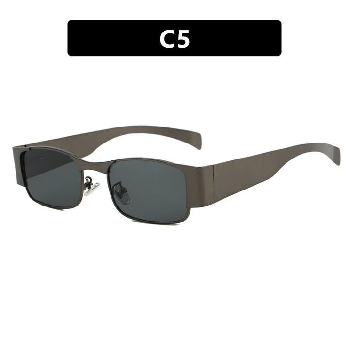 Women's fashionable rectangular sunglasses with elegant lenses Kalsten