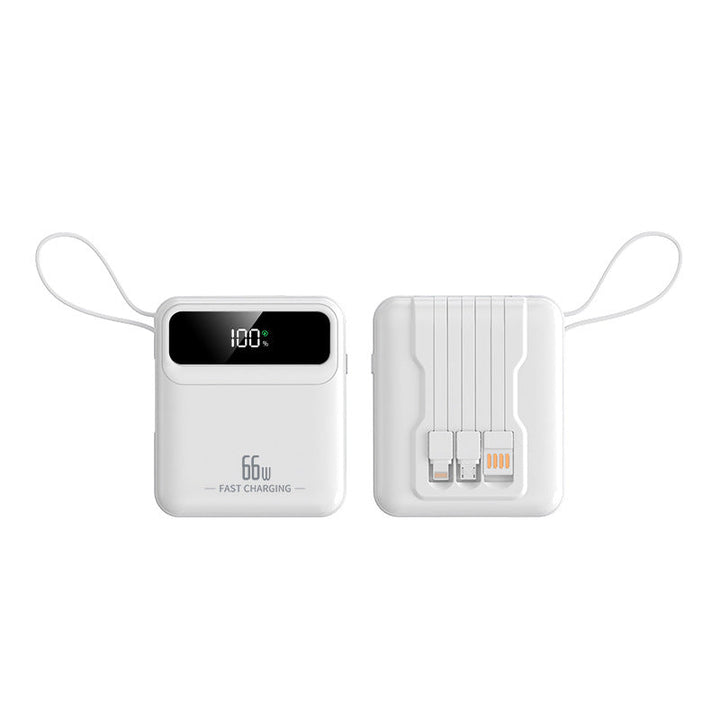 Compact power bank with fast charging function and digital charging status Kalsten