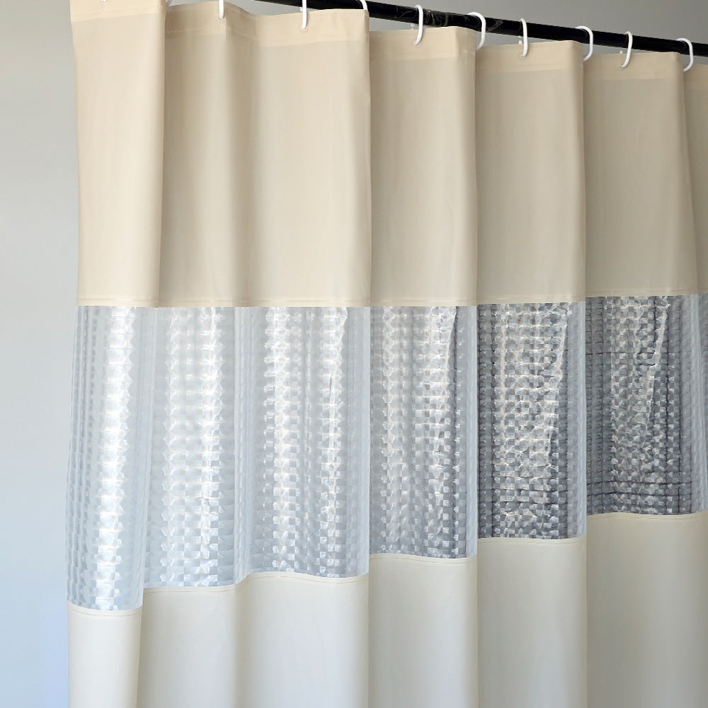 Textured Waterproof Shower Curtain Kalsten