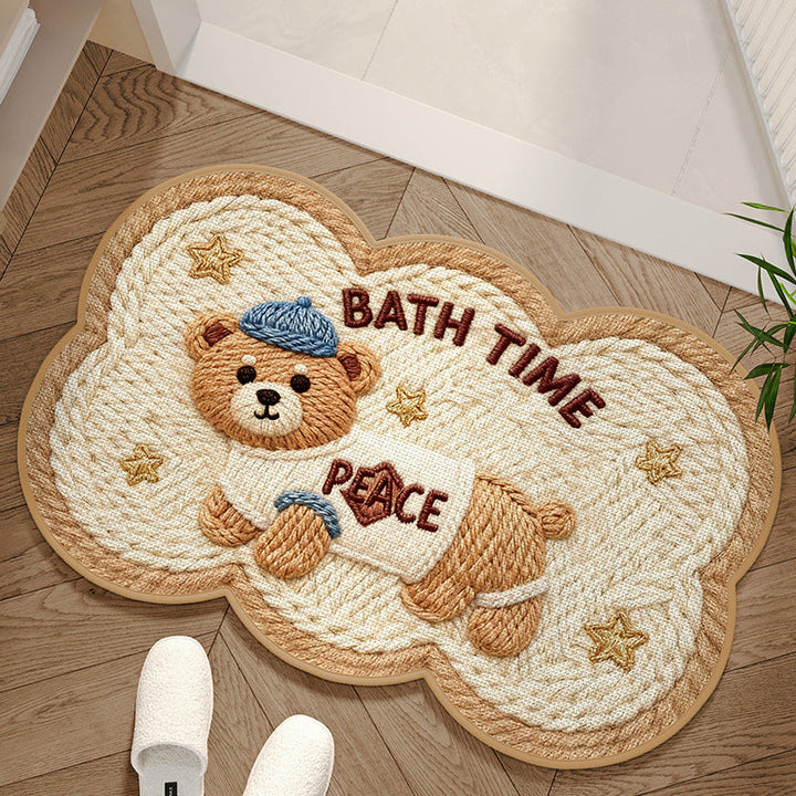 Adorable Dog-Themed Area Mat Kalsten
