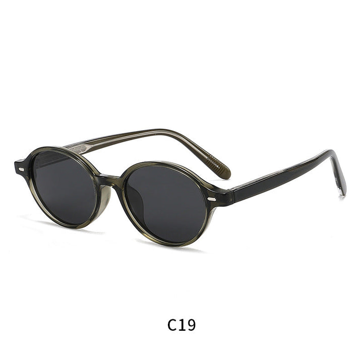 Ladies trendy round sunglasses Kalsten