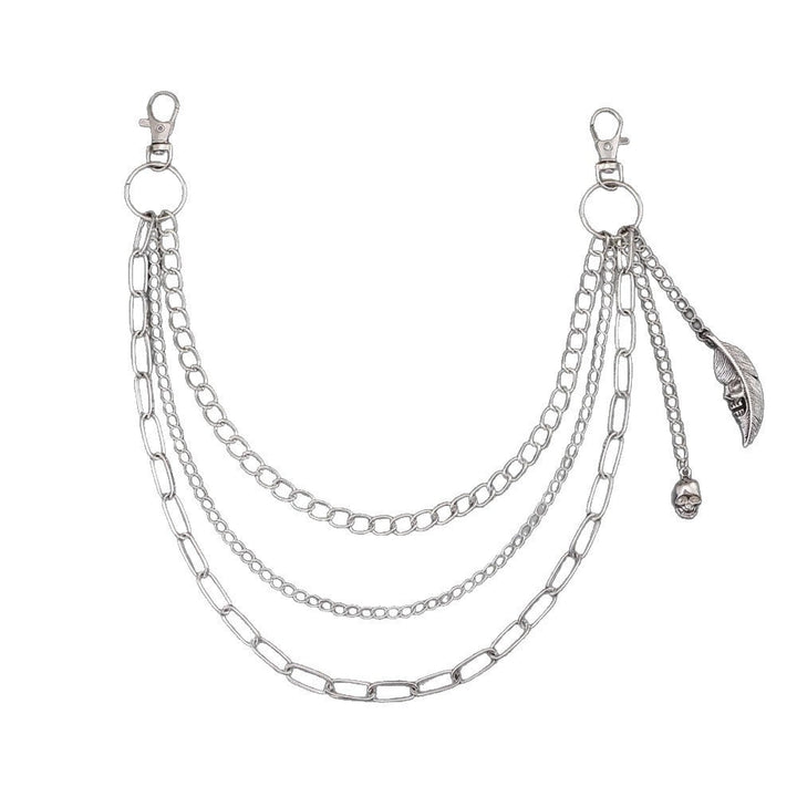 Fashionable chain pendant belt Kalsten