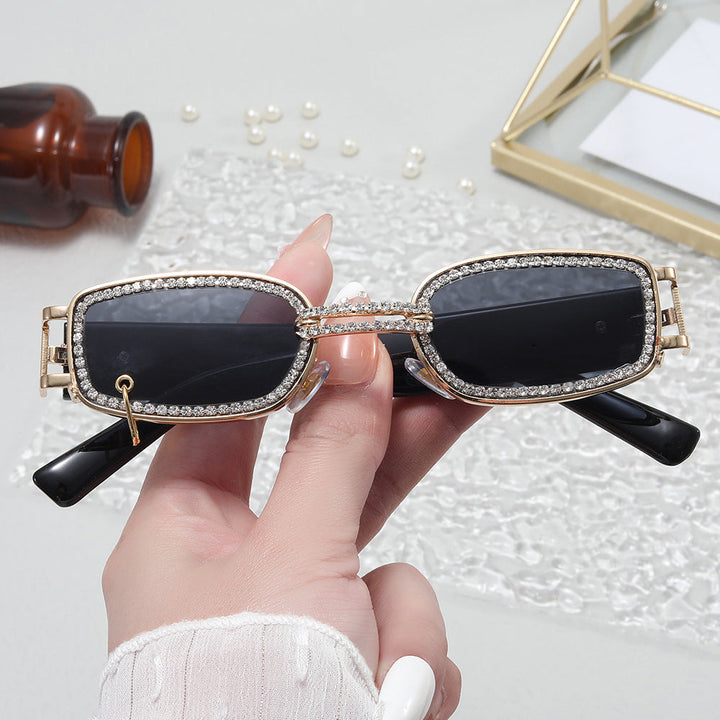 Women's stylish sunglasses with sparkling crystal frame Kalsten