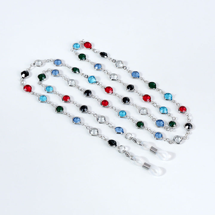 Decorative Gemstone Eyewear Chain Kalsten