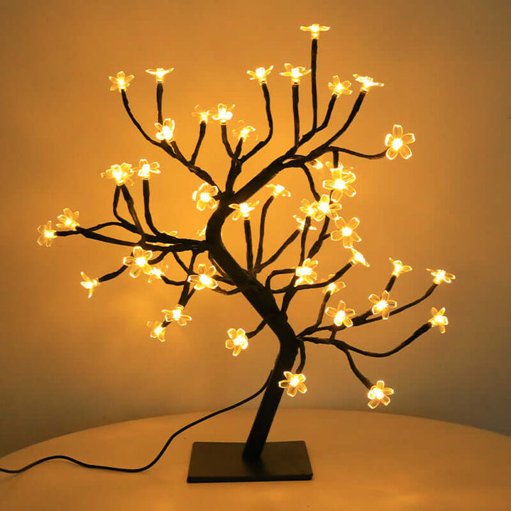 Room Decoration Cherry Blossom Lamp Maple Leaf Desktop Creativity | Kalsten