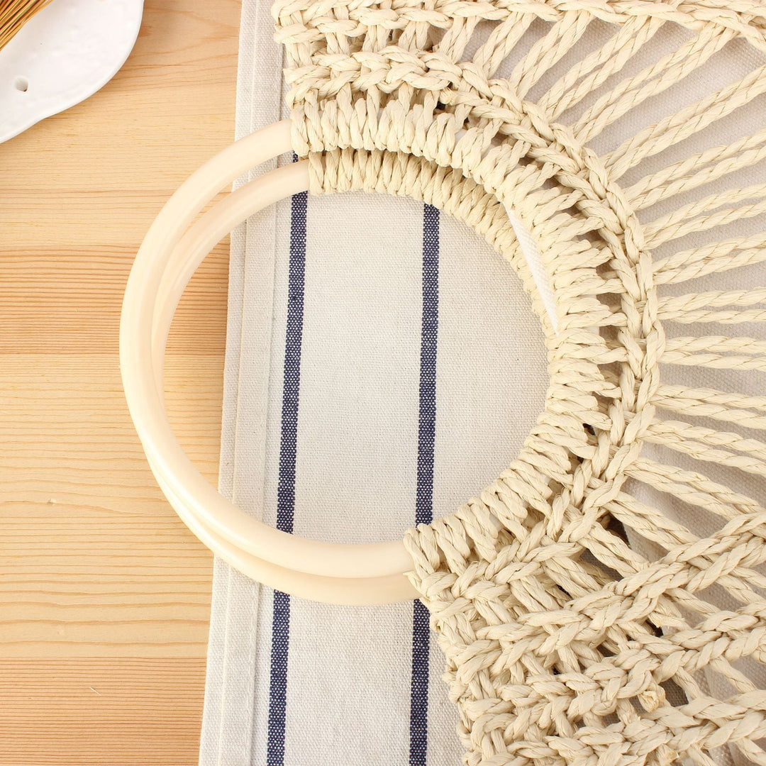 Handcrafted Trend Bag Made of Natural Wicker Kalsten
