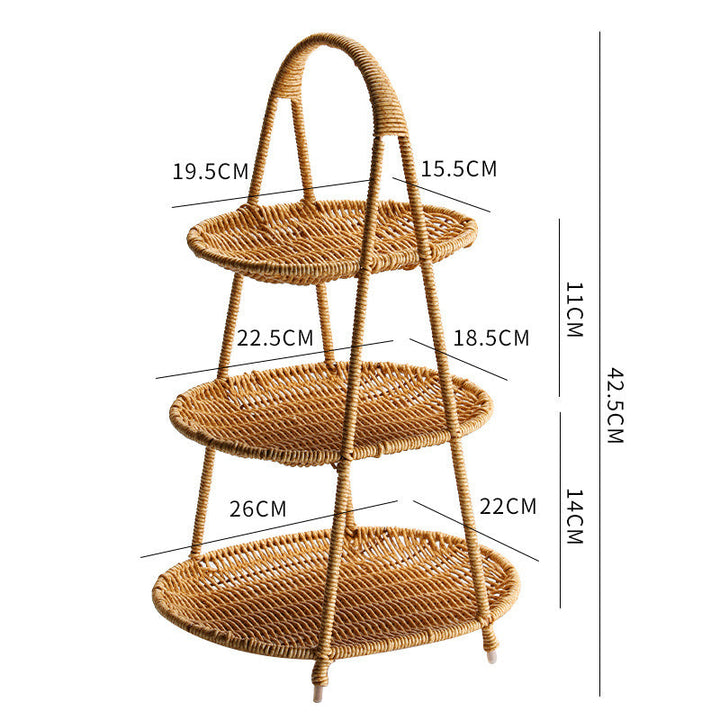 Elegant Woven Storage Basket Kalsten