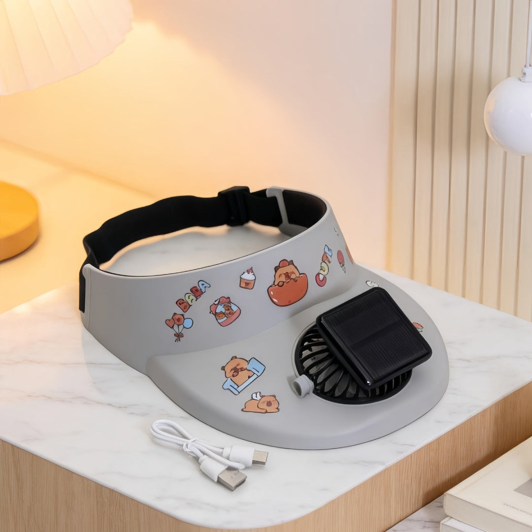 Ladies Comfortable Table Fan with Playful Design Kalsten