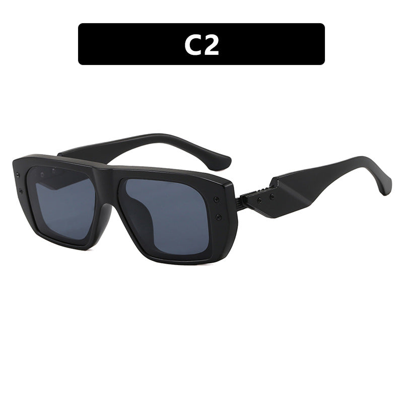 Women's fashionable square glasses with multicolored transparent frame Kalsten