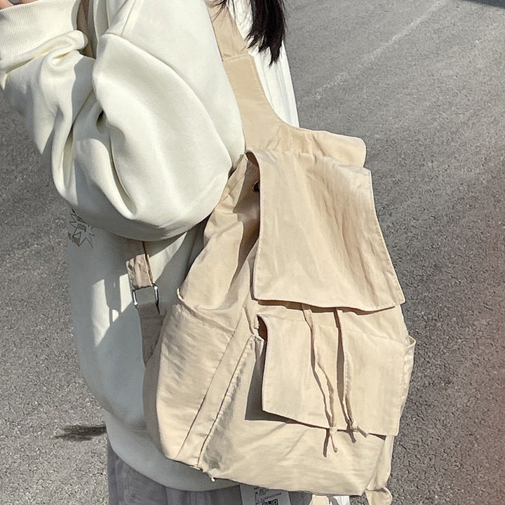 Versatile backpack with practical snap closure Kalsten