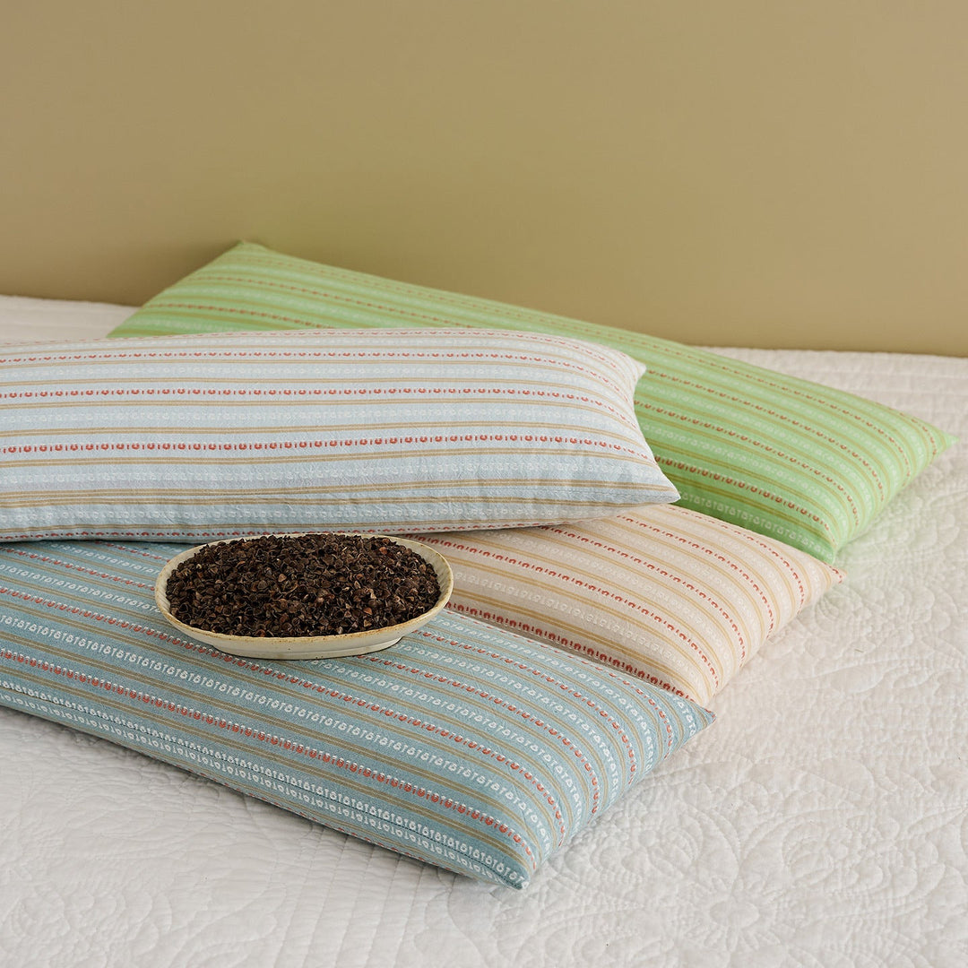 Neck support roll with stylish stripes Kalsten