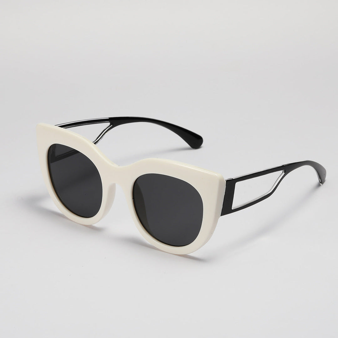 Women's fashionable cat-eye sunglasses with wide UV protection lenses Kalsten