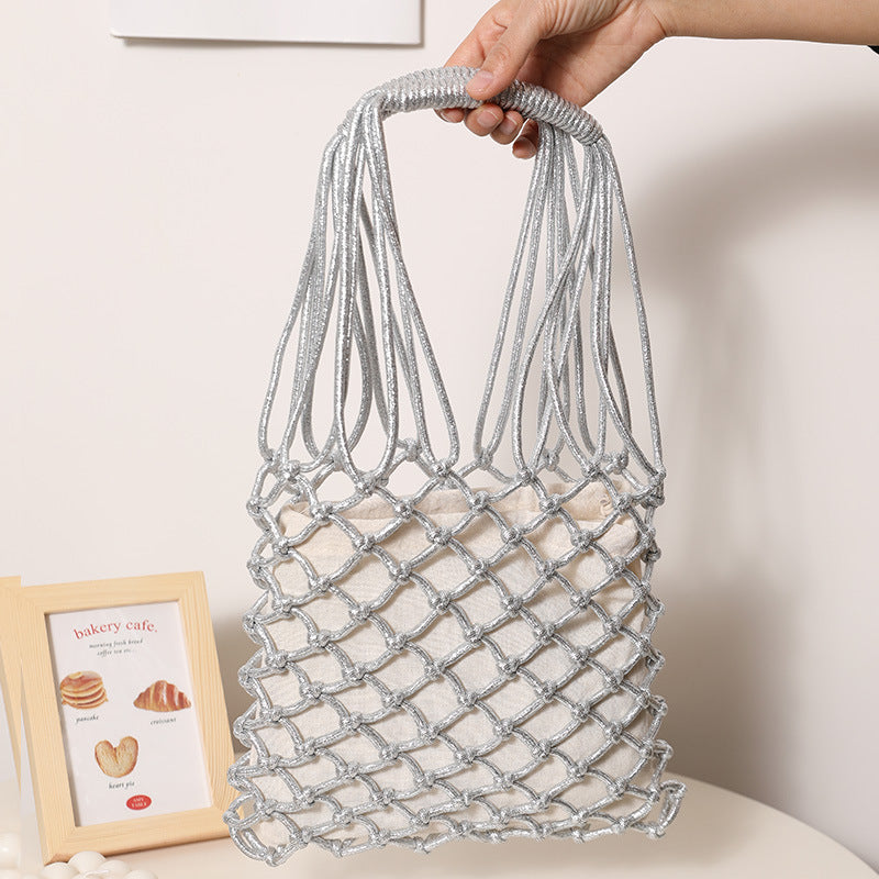 Elegant mesh tote bag with sturdy handles Kalsten