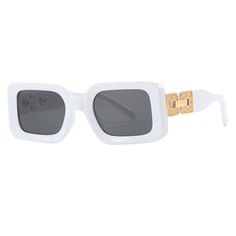 Women's Polygon Sunglasses with Glamorous Decorative Frame Kalsten