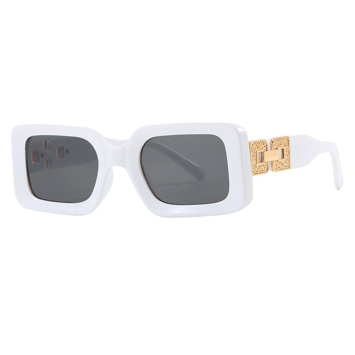 Women's Polygon Sunglasses with Glamorous Decorative Frame Kalsten
