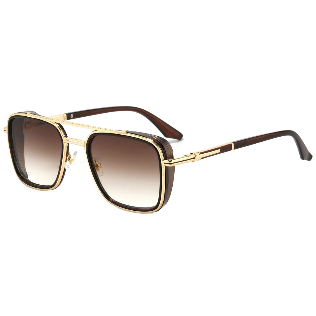 Ladies fashionable oversized sunglasses with luxurious accents Kalsten