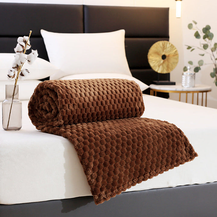 Women Soft and Cozy Plaid Blanket Kalsten